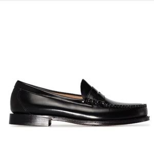 Bass Weejuns Heritage Larson Penny Loafers in Black Mens 10